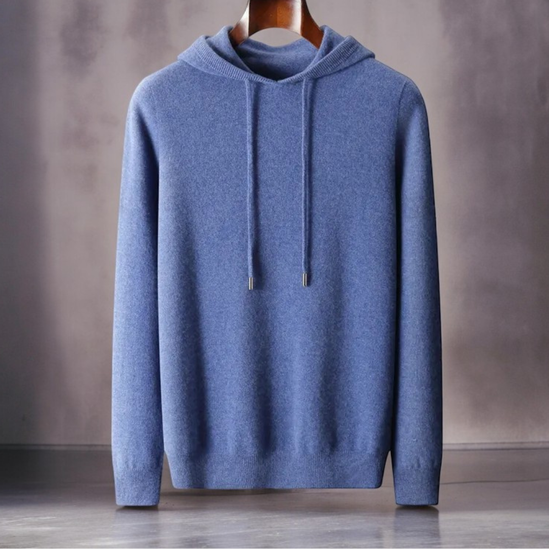 Merino Wool Hoodie - Van Croft